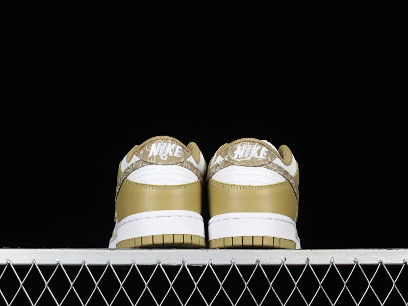 All Categories Nk SB Dunk Series Nk SB Dunk Low Low-top sneakers J version Nk Dunk Low ESS "Barley Paisley" Avocado green Cashew flower SB low-top sports and leisure sneakers DH4401-104